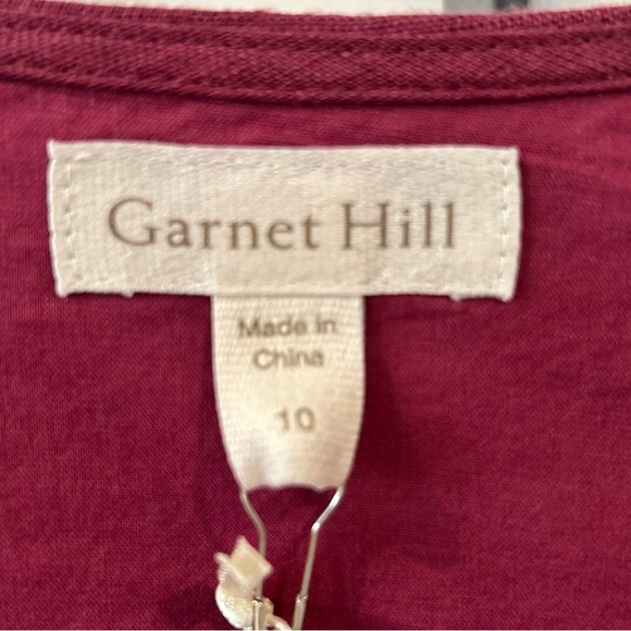 NWT - Garnet Hill Easy Linen Wrap Dress - Picture 8 of 16
